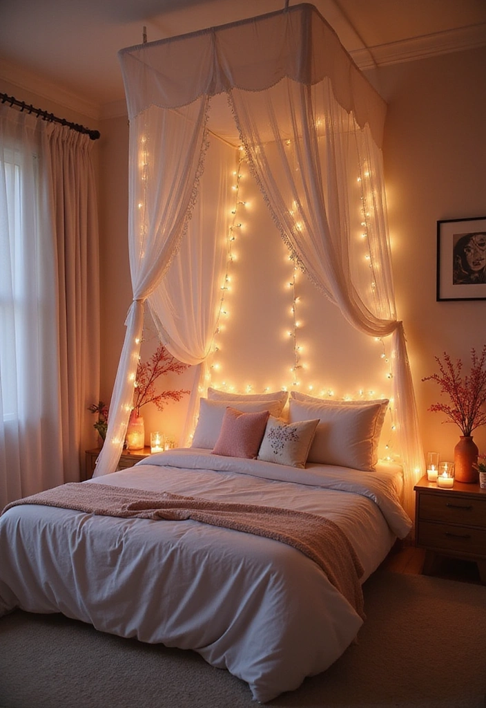 15 Dreamy Bedroom Aesthetic Ideas That Will Transform Your Space! - 7. Romantic Retreat