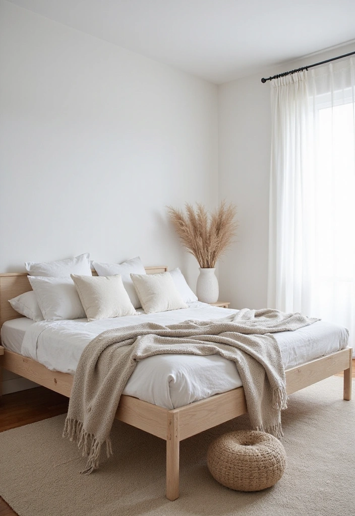 15 Dreamy Bedroom Aesthetic Ideas That Will Transform Your Space! - 9. Nordic Simplicity