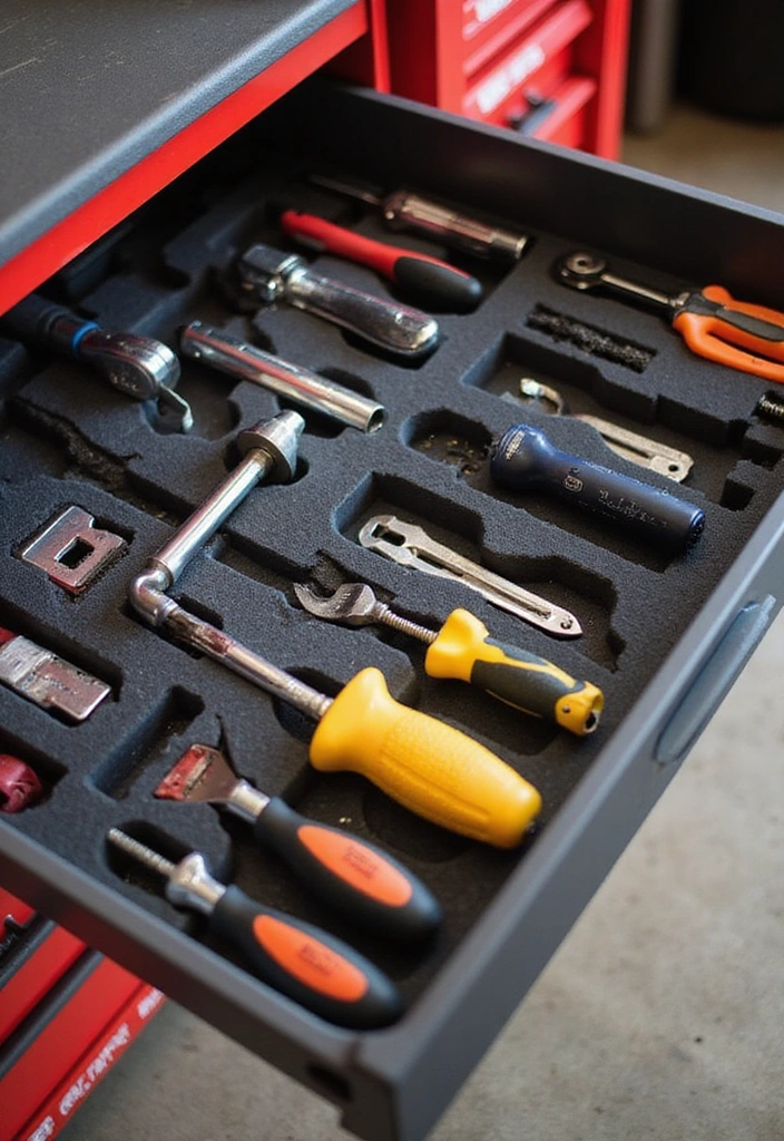 15 Genius Woodworking Garage Storage Solutions That'll Make You Say 'Why Didn't I Think of That?!' - 14. Tool Organizers for Drawers