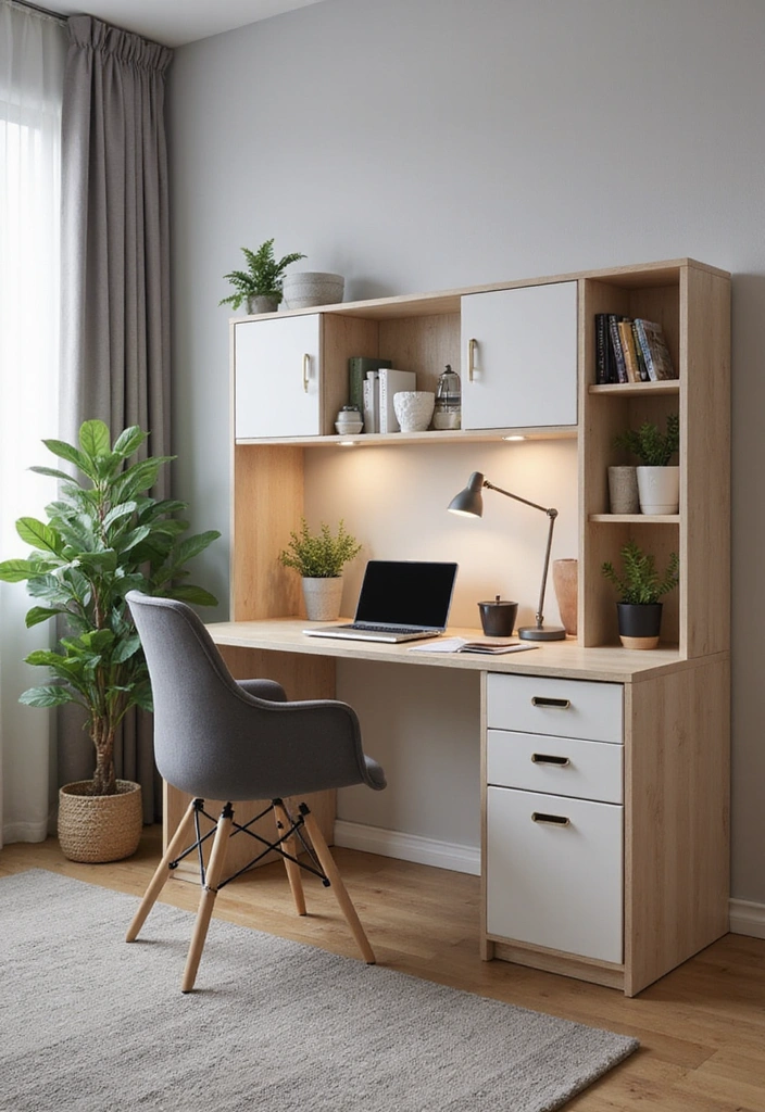 15 Stunning DIY Furniture Projects That'll Transform Your Home (You Won't Believe #9!) - 13. Customizable Desk