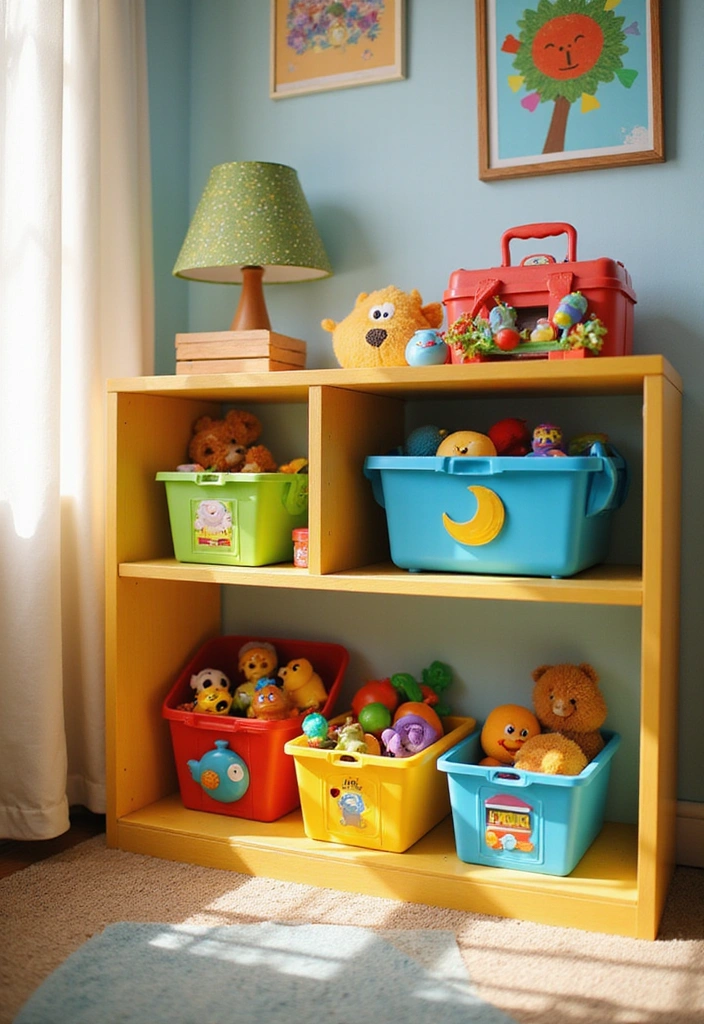 15 Stunning DIY Furniture Projects That'll Transform Your Home (You Won't Believe #9!) - 14. Creative Toy Storage