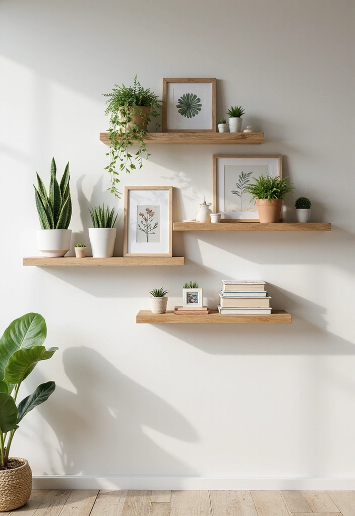 15 Stunning DIY Furniture Projects That'll Transform Your Home (You Won't Believe #9!) - 3. Chic Floating Shelves