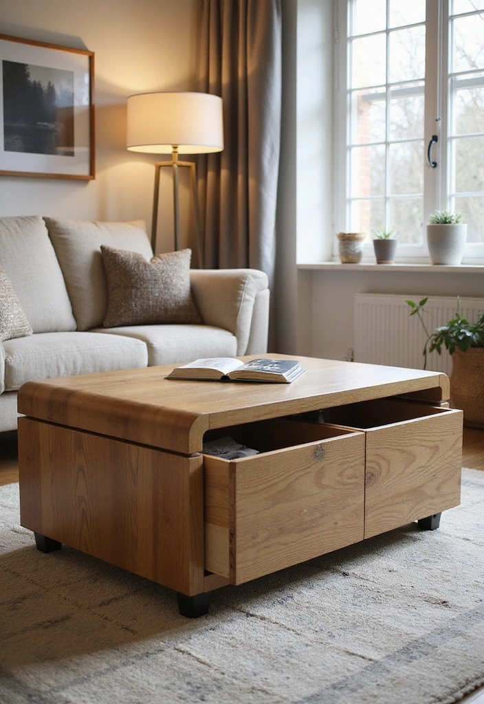 19 Space-Saving Decor Hacks for Small Apartments (You’ll Love #8!) - 2. Multi-Functional Furniture