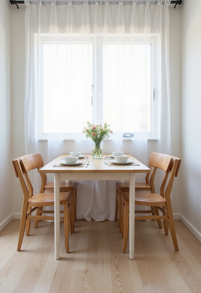 19 Space-Saving Decor Hacks for Small Apartments (You’ll Love #8!) - 6. Compact Dining Solutions