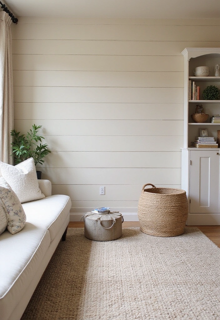 21 Cozy Living Room Ideas That'll Make You Never Want to Leave Home Again! - 13. Textured Wall Treatments