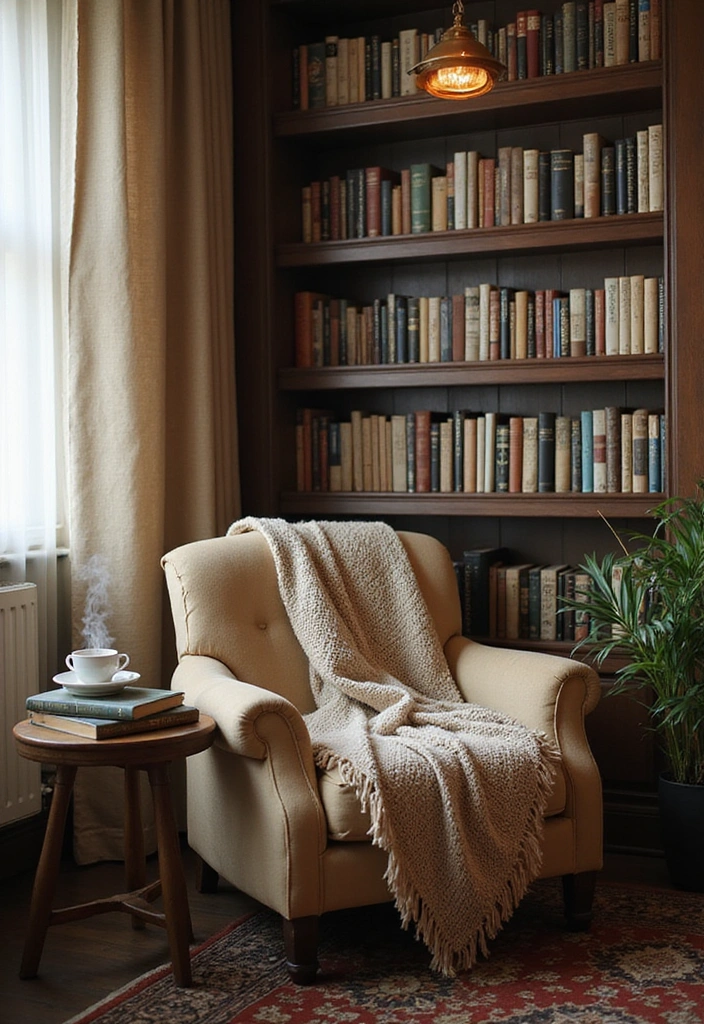 21 Cozy Living Room Ideas That'll Make You Never Want to Leave Home Again! - 8. Cozy Nooks
