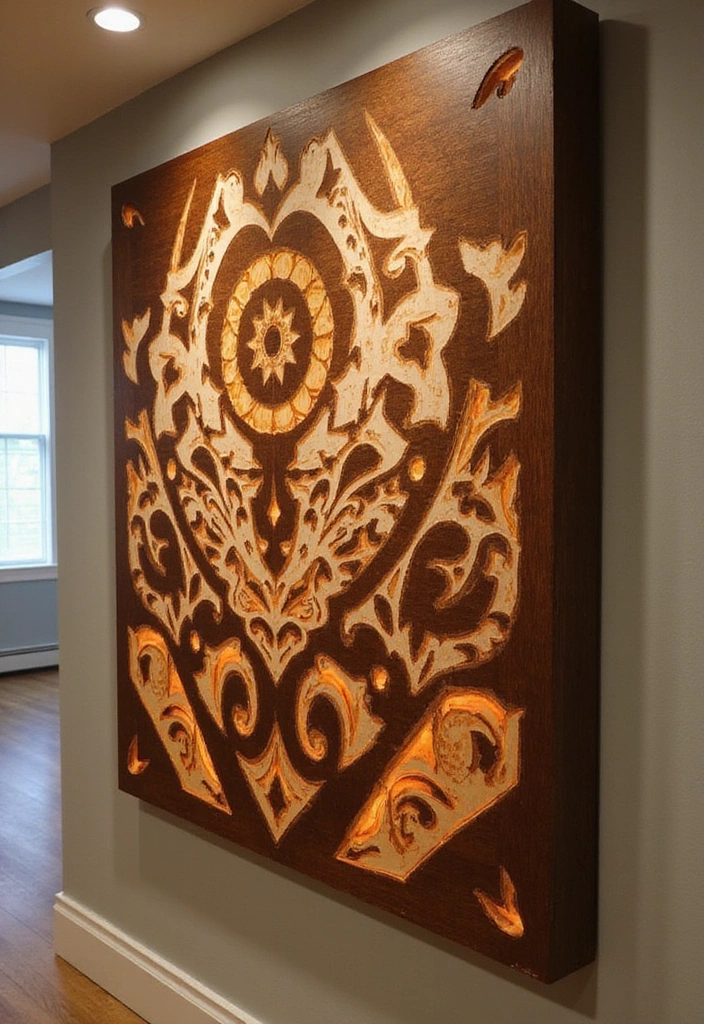 10 Must-Try KREG Pocket-Hole Jig 320 Projects That Will Blow Your Mind! - 5. Stylish Wall Art