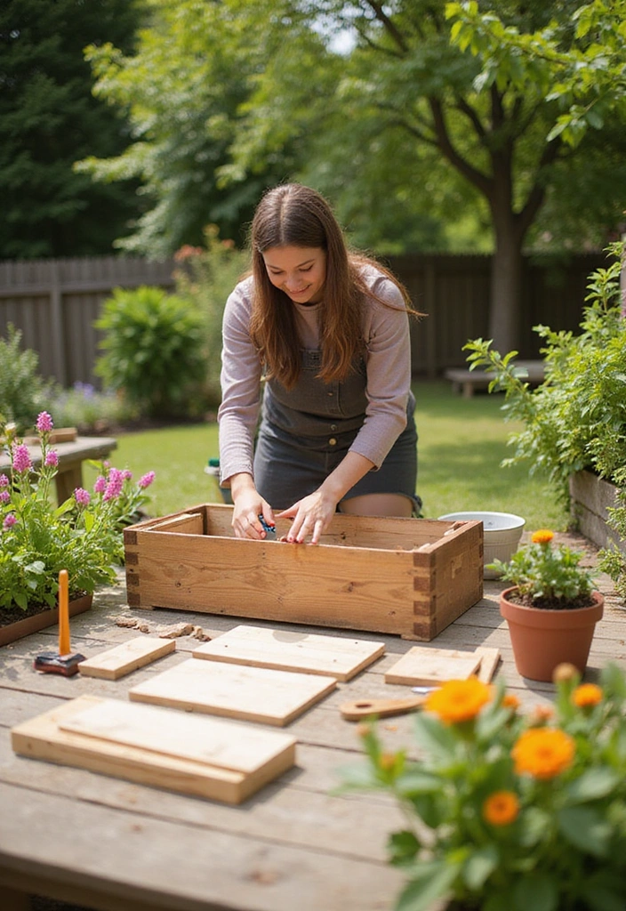 14 Stunning Wooden Planters That'll Elevate Your Garden Game (Your Plants Will Thank You!) - 7. Customizable Wooden Planter Kits