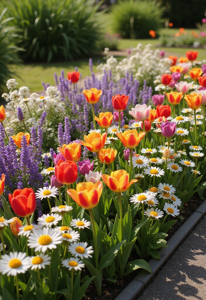 17 Backyard Landscaping Ideas That'll Boost Your Home's Curb Appeal (You Have to See #6!) - 1. Lush Flower Beds