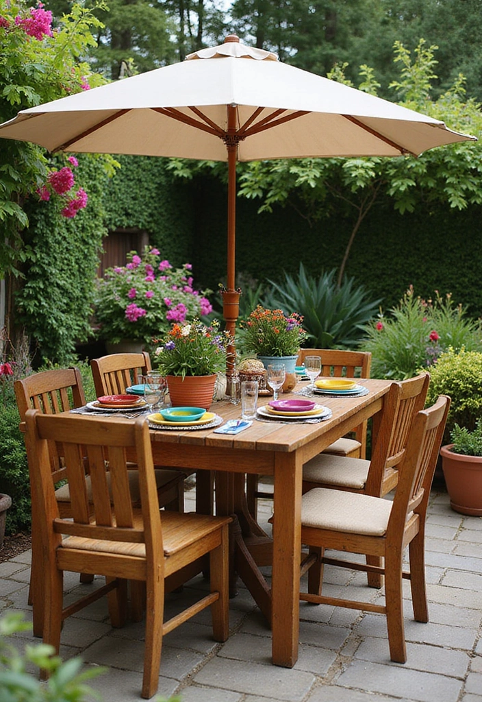 17 Backyard Landscaping Ideas That'll Boost Your Home's Curb Appeal (You Have to See #6!) - 10. Outdoor Dining Areas