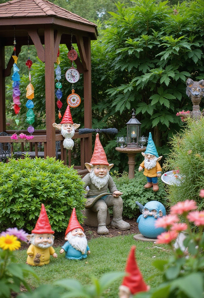 17 Backyard Landscaping Ideas That'll Boost Your Home's Curb Appeal (You Have to See #6!) - 11. Playful Garden Decor