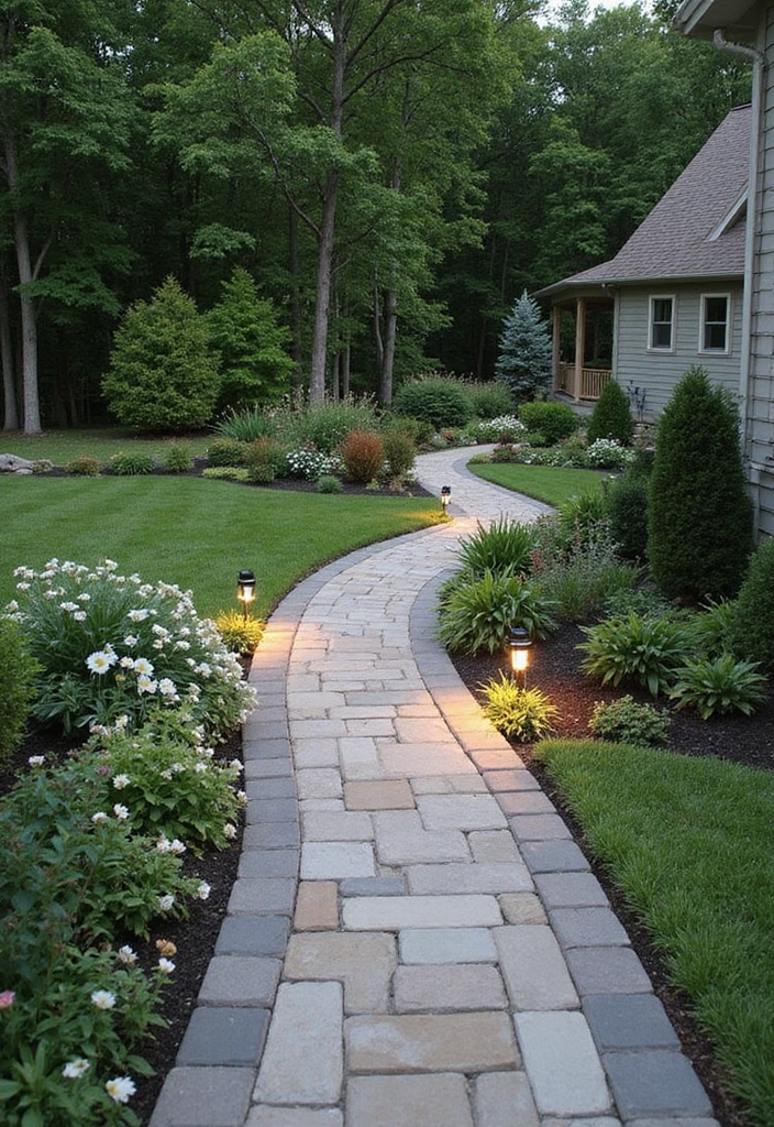 17 Backyard Landscaping Ideas That'll Boost Your Home's Curb Appeal (You Have to See #6!) - 3. Elegant Pathways