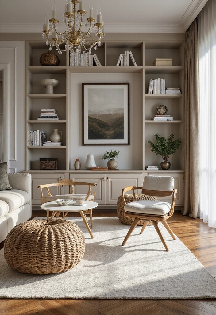 19 Small Apartment Decor Ideas That’ll Make Your Space Feel Luxurious (You Won't Believe #8!) - 10. Choose Chic Storage Solutions