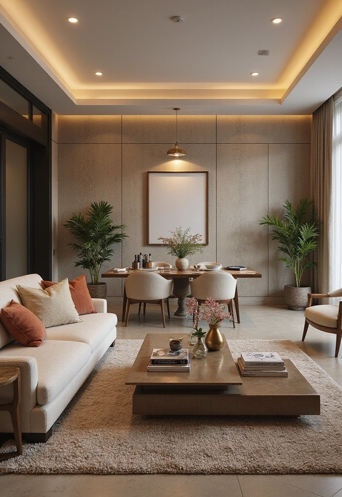 19 Small Apartment Decor Ideas That’ll Make Your Space Feel Luxurious (You Won't Believe #8!) - 12. Create Zones in an Open Layout