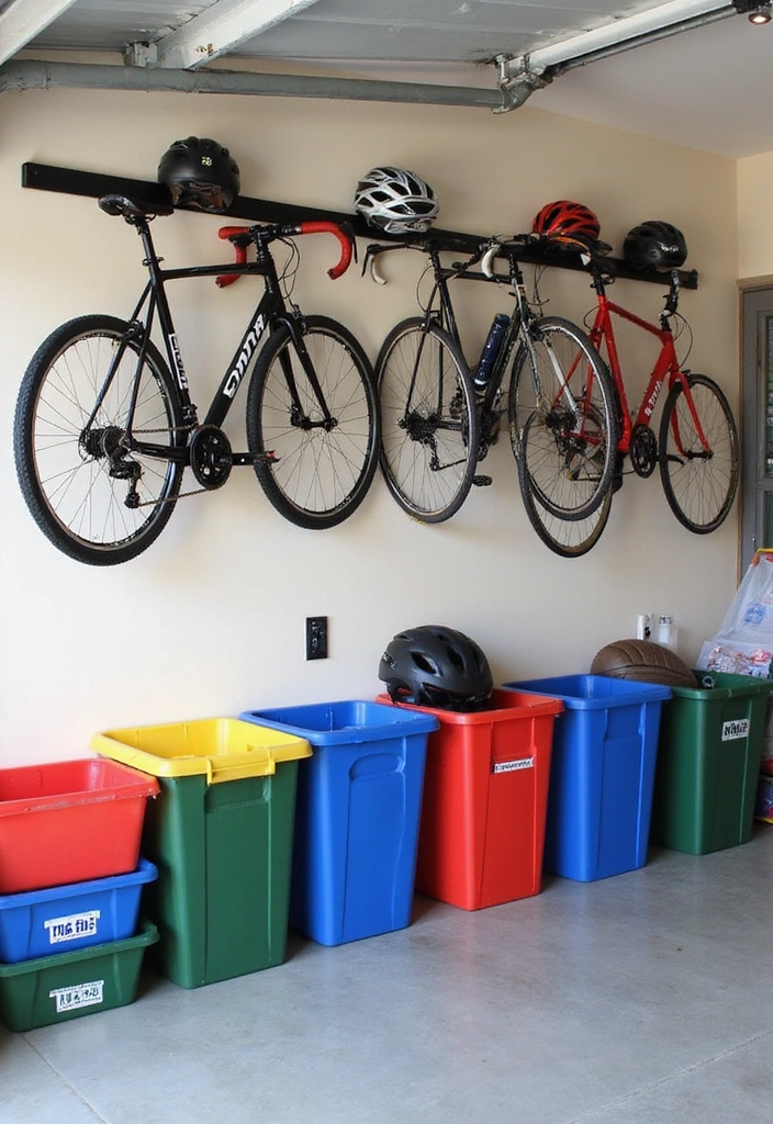 25 Brilliant Garage Organization Hacks That'll Transform Your Chaos into Order! - 11. Sports Equipment Storage