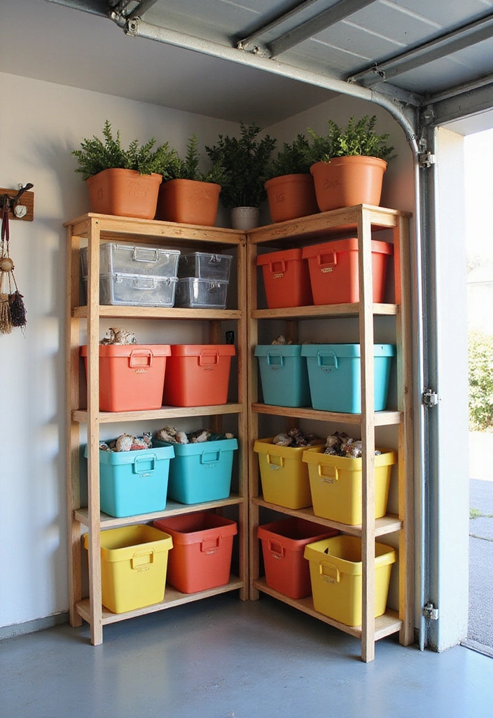 25 Brilliant Garage Organization Hacks That'll Transform Your Chaos into Order! - 14. Utilize Corner Shelves