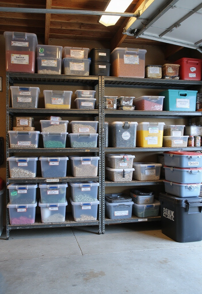 25 Brilliant Garage Organization Hacks That'll Transform Your Chaos into Order! - 15. Label Everything