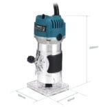 800W Wood Trim Router 30000RPM with 15 Bits for Precision Woodworking - Image 6