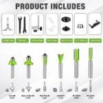 WORKPRO 6.5A Compact Router Kit with Plunge Base, 6-Speed, 32000 RPM - Image 3