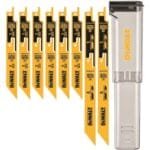 DEWALT BREAKAWAY Reciprocating Saw Blade Set 48-Piece Durable Steel