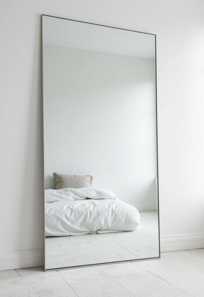 Elevate Your Space with Chic Full Body Mirror Tiles (These Will Change Your Room Forever!) - Minimalist Decor with Mirror Tiles