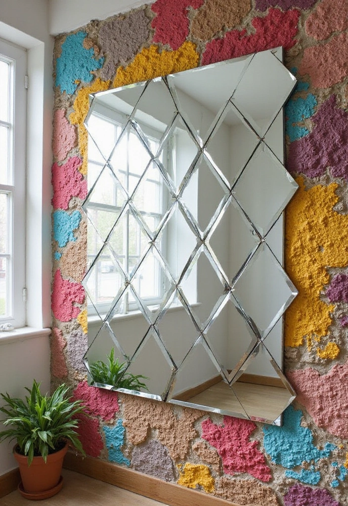 Elevate Your Space with Chic Full Body Mirror Tiles (These Will Change Your Room Forever!) - Mirror Tiles as Art