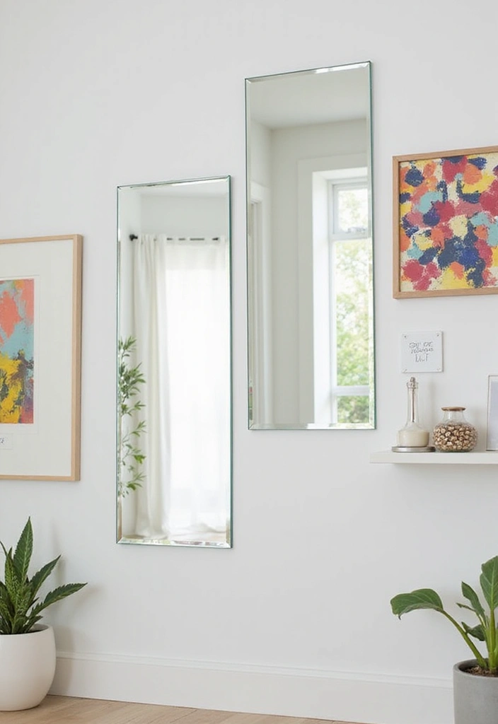 Elevate Your Space with Chic Full Body Mirror Tiles (These Will Change Your Room Forever!) - Reflect Your Style with Unique Arrangements