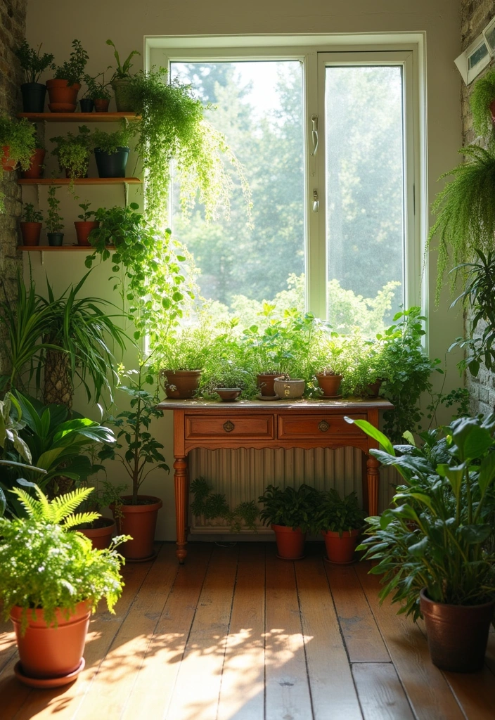 10 Enchanted Castlecore Aesthetic Ideas to Transform Your Space (You Won't Believe #7!) - 4. Enchanted Garden: Indoor Greenery