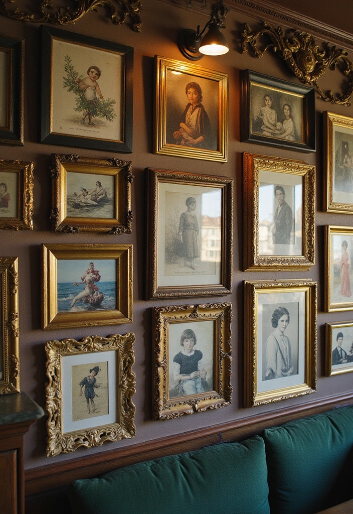 10 Enchanted Castlecore Aesthetic Ideas to Transform Your Space (You Won't Believe #7!) - 7. Magical Wall Art: Stories in Frames