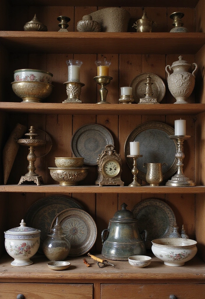 10 Enchanted Castlecore Aesthetic Ideas to Transform Your Space (You Won't Believe #7!) - 9. Vintage Accessories: The Finishing Touches