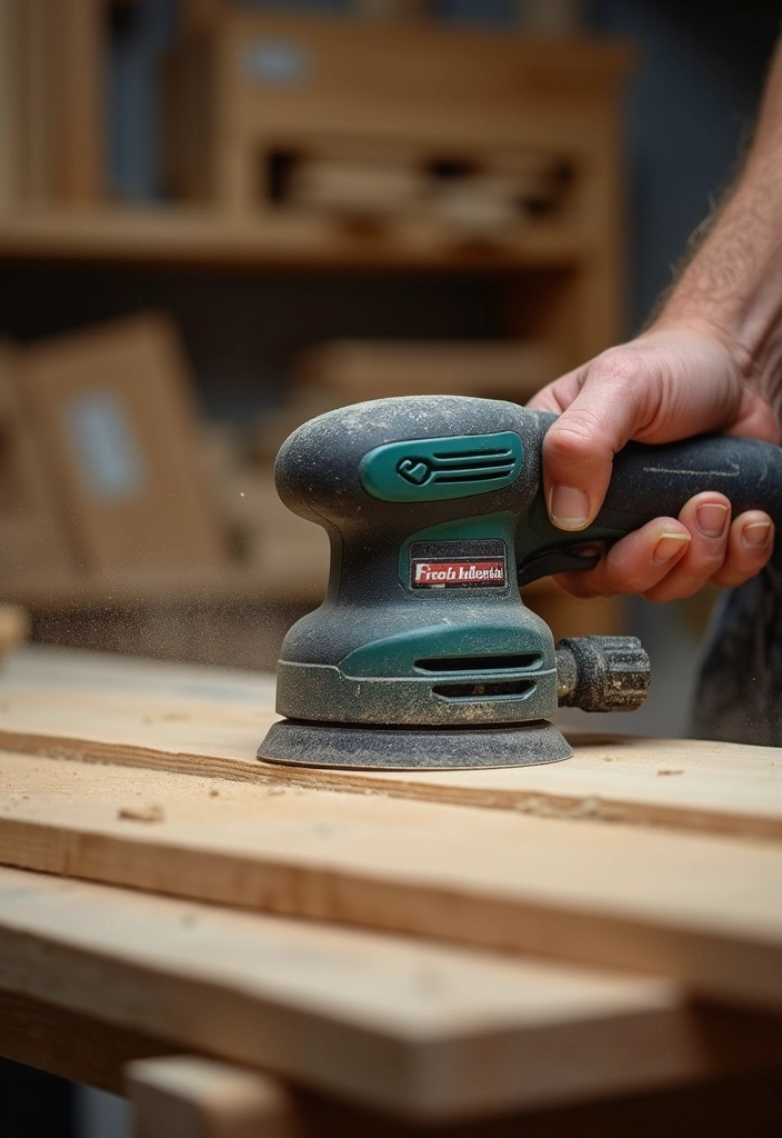 10 Must-Have Woodworking Tools Every Beginner Should Own (You Won't Believe #6!) - 7. Sander