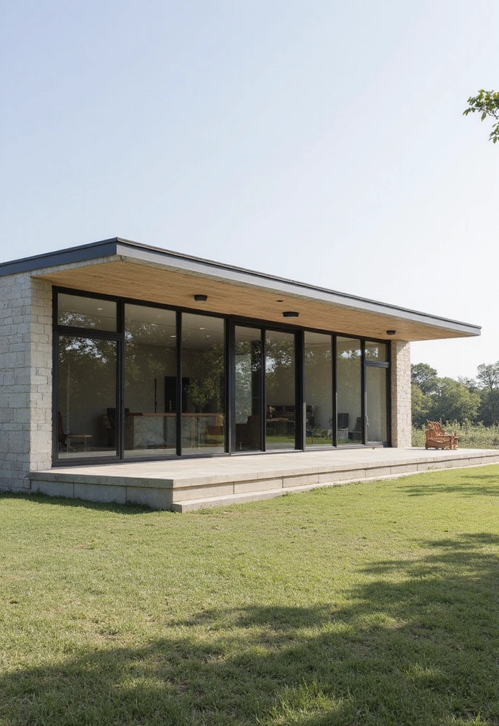 15 Breathtaking Barndominium Exteriors That'll Make You Dream of Country Living! - 2. Modern Minimalist