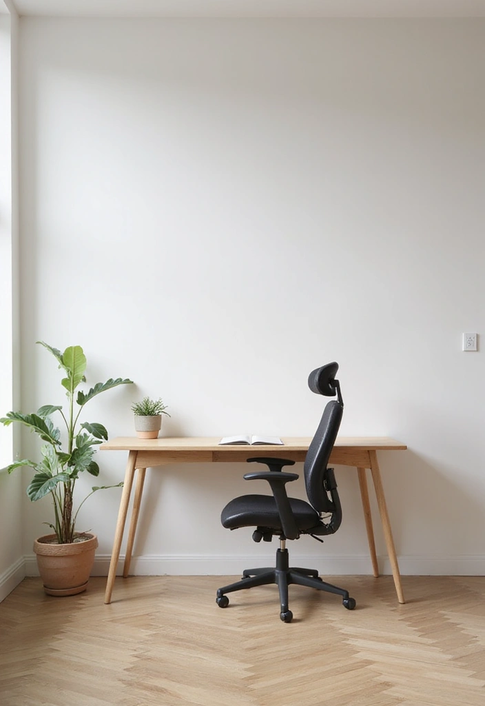 15 Stunning Home Office Designs That'll Boost Your Productivity Instantly! - 1. The Minimalist Haven