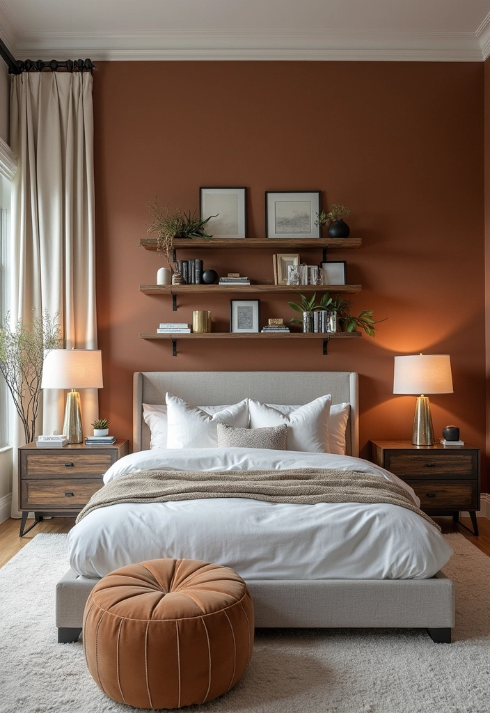 15 Stunning Master Bedroom Decor Ideas That'll Have You Sleeping in Style! - 4. Bold Accent Walls