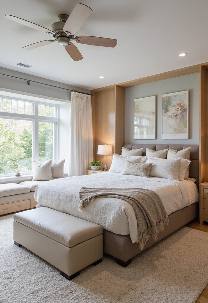 15 Stunning Master Bedroom Decor Ideas That'll Have You Sleeping in Style! - 9. Multi-Functional Furniture