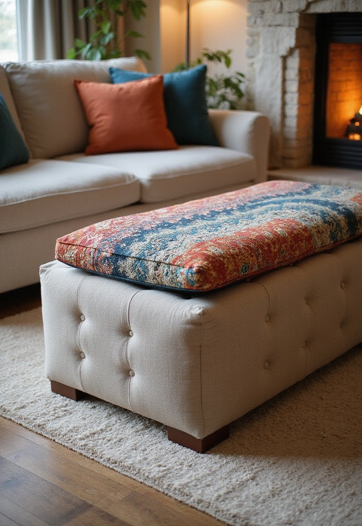 20 Stunning Woodworking Furniture Ideas You Can DIY This Weekend (You'll Love #11!) - 11. Multi-Purpose Ottoman
