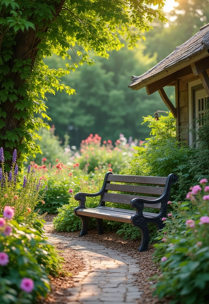 20 Stunning Woodworking Furniture Ideas You Can DIY This Weekend (You'll Love #11!) - 18. Beautiful Garden Bench