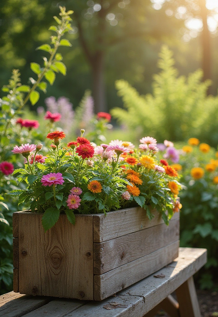 20 Stunning Woodworking Furniture Ideas You Can DIY This Weekend (You'll Love #11!) - 8. Garden Planter Box