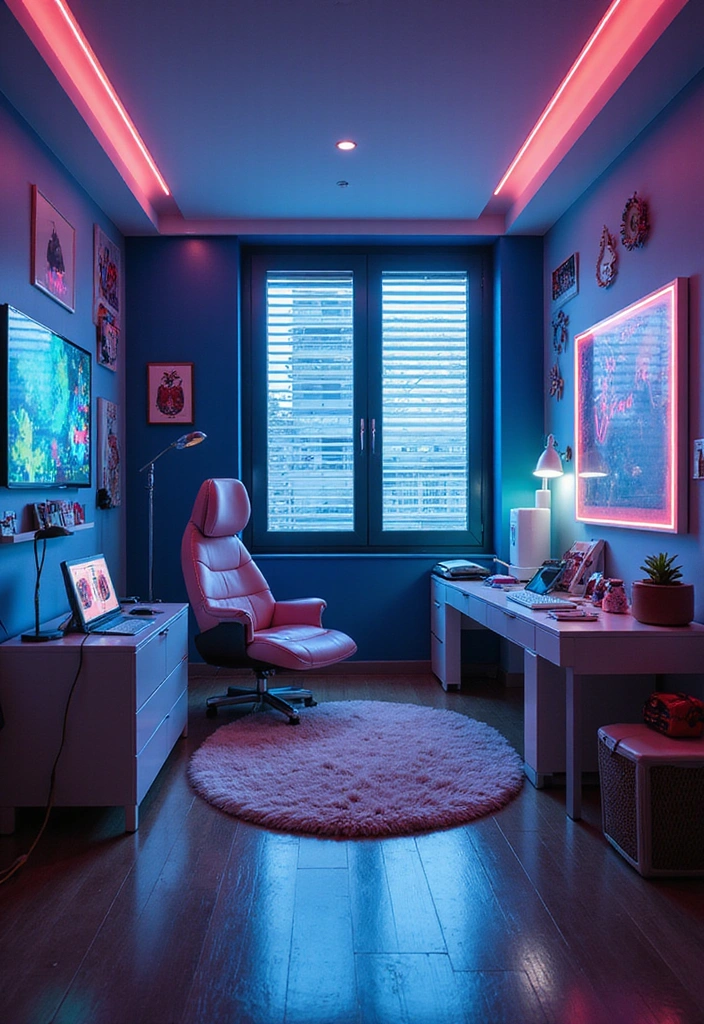 25 Creative Kids Room Themes That'll Inspire Their Wildest Dreams (Wait Until You See #12!) - 11. Futuristic Tech Hub