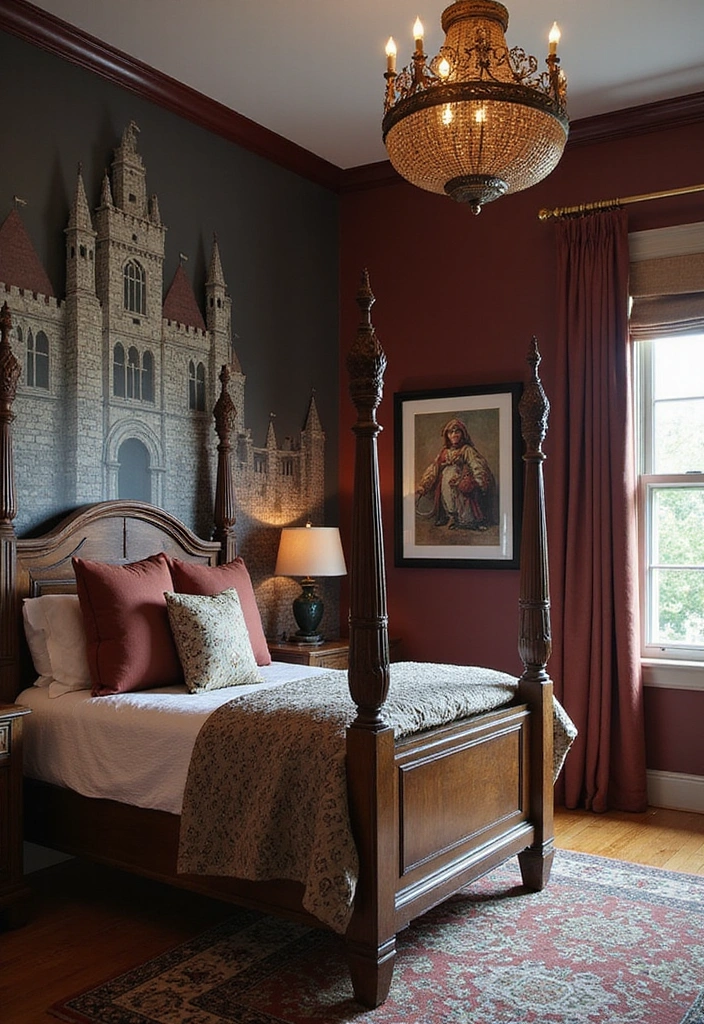 25 Creative Kids Room Themes That'll Inspire Their Wildest Dreams (Wait Until You See #12!) - 14. Medieval Castle