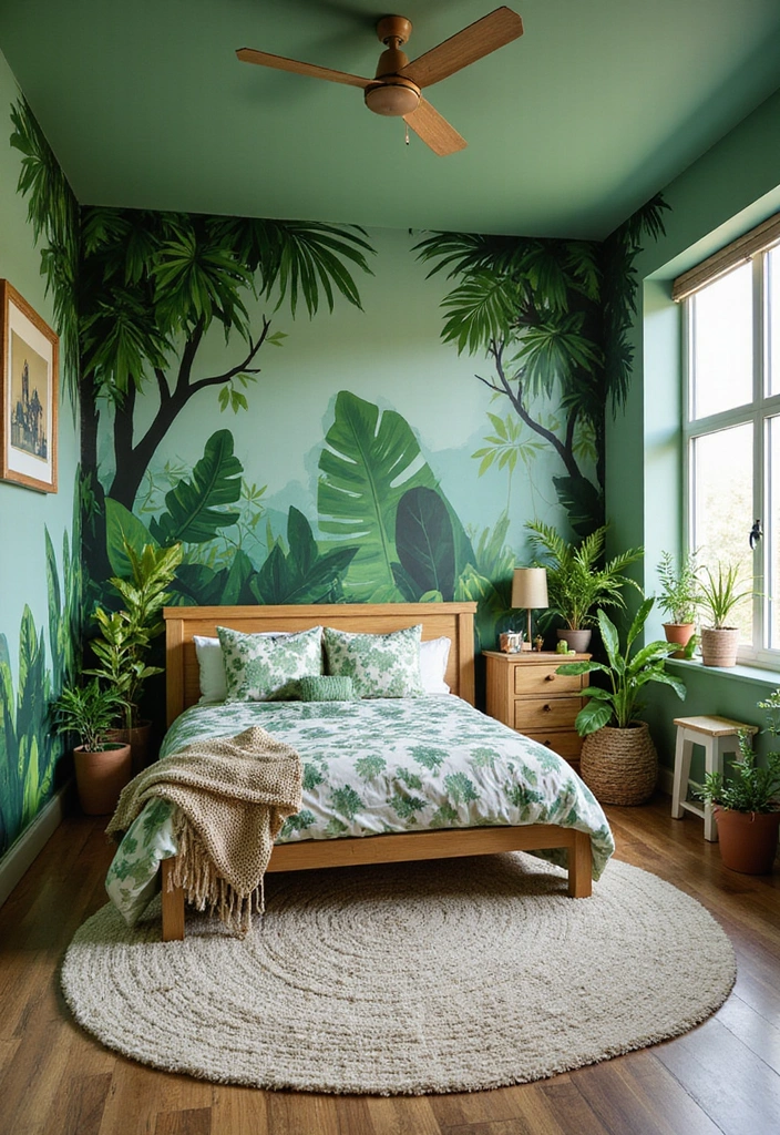 25 Creative Kids Room Themes That'll Inspire Their Wildest Dreams (Wait Until You See #12!) - 17. Adventure Jungle