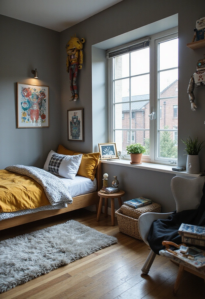 25 Creative Kids Room Themes That'll Inspire Their Wildest Dreams (Wait Until You See #12!) - 18. Magical Robots