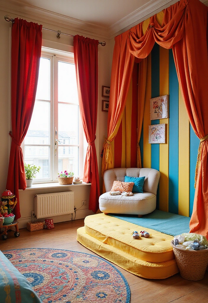 25 Creative Kids Room Themes That'll Inspire Their Wildest Dreams (Wait Until You See #12!) - 9. Magical Circus