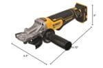 DEWALT 20V MAX XR 5" Angle Grinder w/Brake & Paddle Switch DCG413FB - Image 4