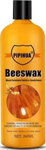PIPIHUA Beeswax Wood Polish & Restorer - Natural Furniture Care 8.79oz