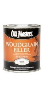 Old Masters Woodgrain Filler Natural Tone Quart Fills Open-Grain Wood