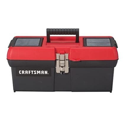 Craftsman 16-Inch Lockable Tool Box Red/Black CMST16901