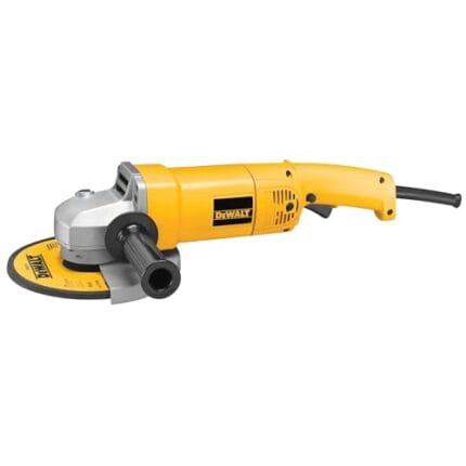 DEWALT 7" Pro Angle Grinder 13-Amp 8,000 RPM Dust Ejection Corded