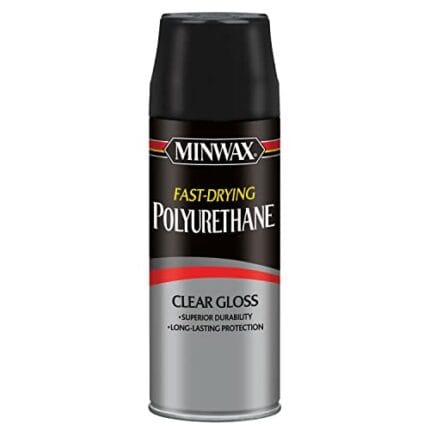 Minwax Fast-Dry Clear Gloss Polyurethane Wood Finish Spray 11.5oz