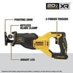 DEWALT 20V MAX XR 4-Tool Cordless Combo Kit, Brushless (DCK449E1P1) - Image 5